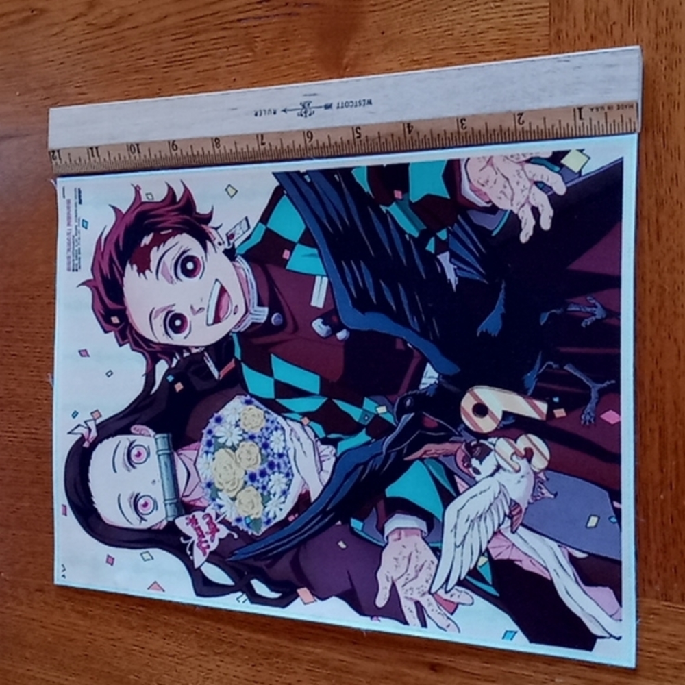 Demon Slayer Nezuko Kamado and Tanjiro Kamado Canvas Art Picture New - Picture 4 of 4